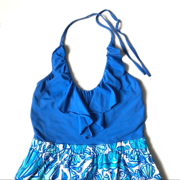 Lilly Pulitzer Quinn Sailor Valentine Halter Dress - Picture 3 of 12